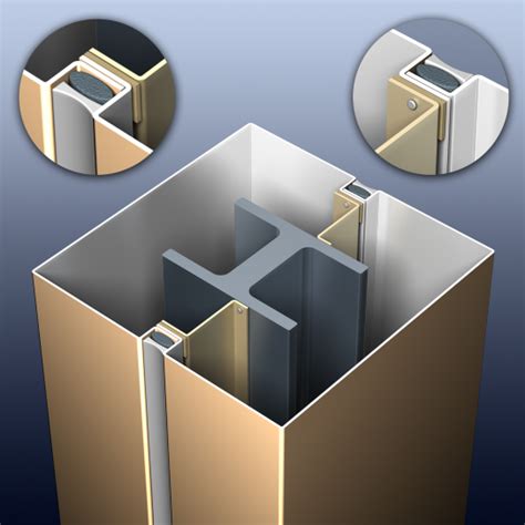 formed metal column enclosures|steel column covers.